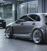 Mercedes Benz AMG A45 A35 A220 W177 2019-ON with Aftermarket Parts - Blackseries Style Widebody Wheel Arches Carbon Fiber / FRP from Geex Village